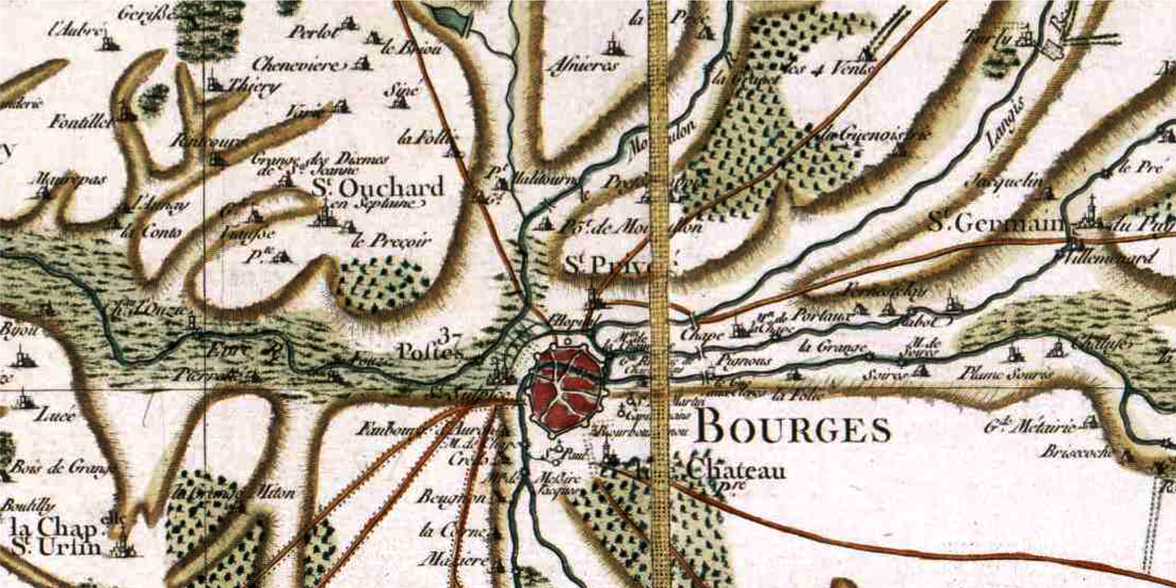 Bourges 18 cassini
