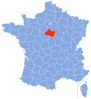 Loiret position svg