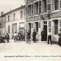 La Grande Rue, le café du Commerce, cpa