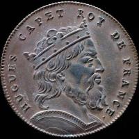 Hugues Capet, médaillon