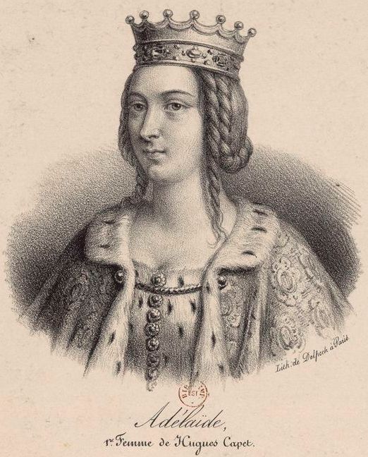 Adélaïde d'Aquitaine, son épouse