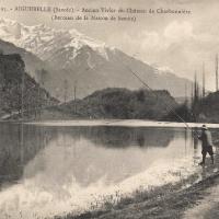 L'ancien vivier du château de Charbonnière CPA