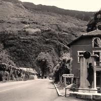 Le monument hommage à Albert Bernard CPA