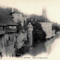 Le pont de Beauvoisin CPA