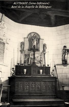 Alvimare seine maritime chapelle des blanques CPA