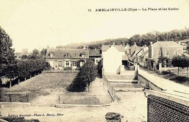 Amblainville oise cpa place et ecoles