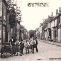 Amblainville oise cpa rue de la halle