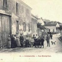 Amblainville oise cpa rue montgrifon