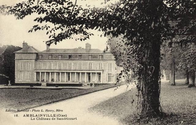 Amblainville oise cpa sandricourt chateau