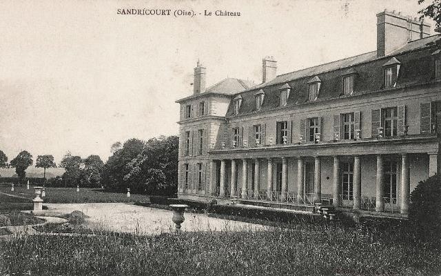 Amblainville oise cpa sandricourt chateau