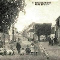 Amblainville oise cpa sandricourt route de gisors
