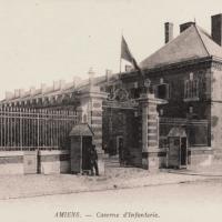 Amiens somme la caserne cpa