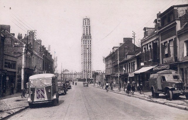 Amiens somme la tour perret cpa