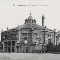 Amiens somme le cirque cpa