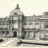 Amiens somme le musee de picardie cpa