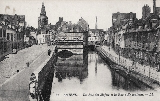 Amiens somme les rues des majots et de l engoulevent