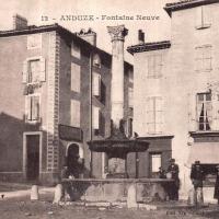 La fontaine neuve, cpa