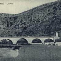 Le pont et les lavandières, cpa