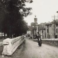 Le quai et la tour, cpa