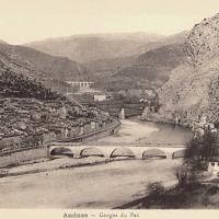 Les gorges du Pas, cpa