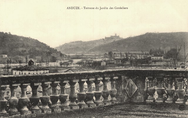 Les terrasses du Jardin des Cordeliers, cpa