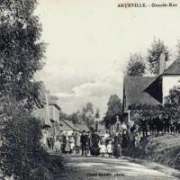 Anveville seine maritime grande rue cpa