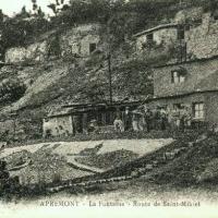 Apremont la foret 55 la fontaine cpa