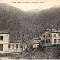 La crêche (cpa) 