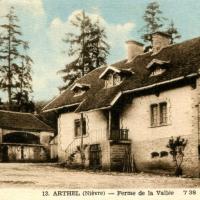La ferme de la vallée CPA