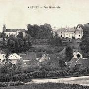 Arthel (Nièvre) Vue générale CPA