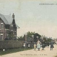 Athies-sous-Laon (Aisne) CPA chalet