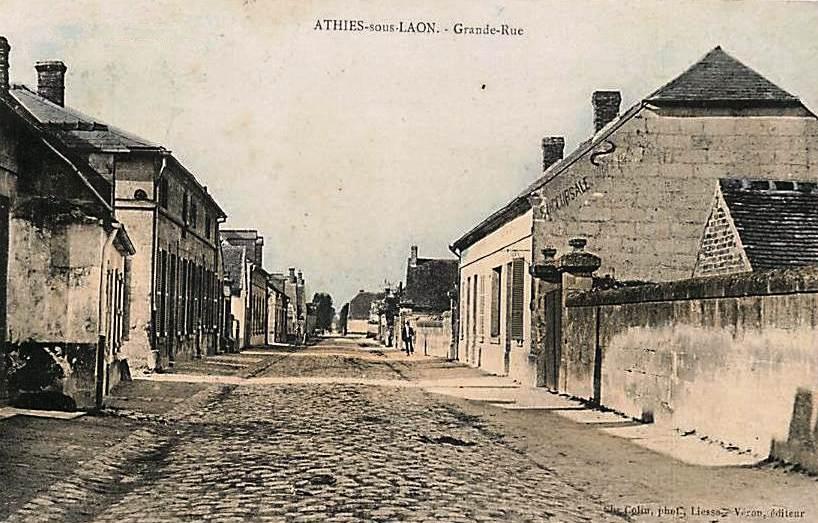 Athies-sous-Laon (Aisne) CPA