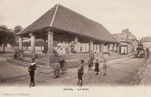 Attichy oise cpa halle