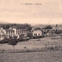 Attichy oise cpa hopital en construction