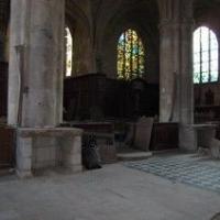 Attichy oise eglise saint medard interieur
