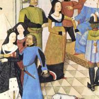 Audience à la Cour de Philippe 1er, miniature du XVè