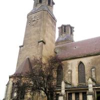Audun-le-Tiche (Moselle) L'église Saint-François d'Assise en 2004