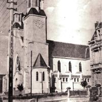 Audun-le-Tiche (Moselle) L'église Saint-François d'Assise CPA