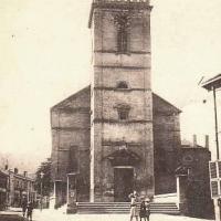 Audun-le-Tiche (Moselle) L'église Saint-François d'Assise CPA