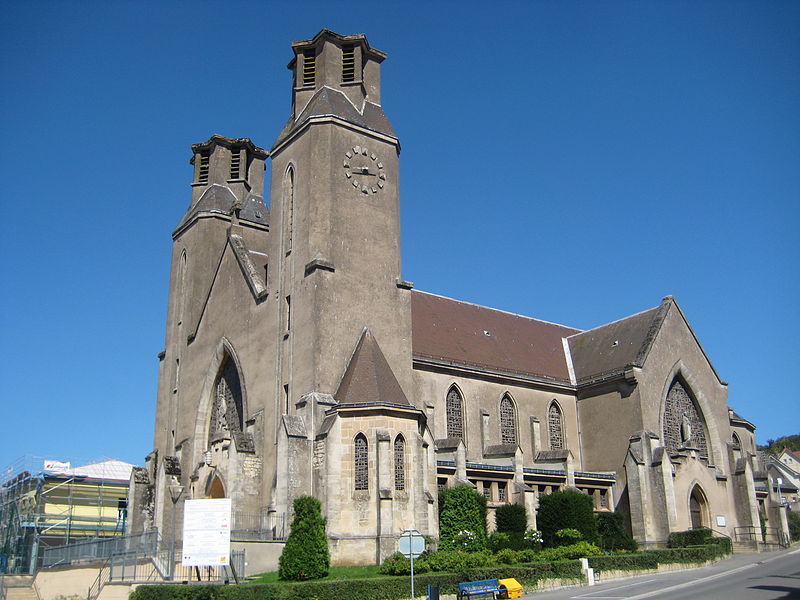 Audun-le-Tiche (Moselle) L'église Saint-François d'Assise