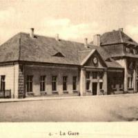 Audun-le-Tiche (Moselle) La gare CPA