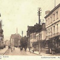 Audun-le-Tiche (Moselle) La rue du Maréchal Foch en 1940 CPA