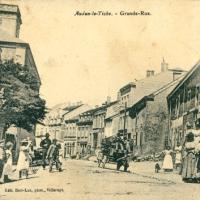 Audun-le-Tiche (Moselle) La rue principale CPA