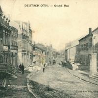 Audun-le-Tiche (Moselle) La rue principale CPA