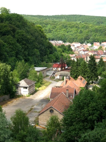 Audun-le-Tiche (Moselle) Le carreau de la mine Saint-Michel