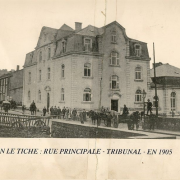 Audun-le-Tiche (Moselle) Le Tribunal en 1905 CPA
