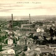 Audun-le-Tiche (Moselle) Vue générale CPA