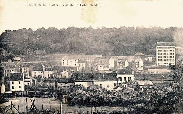 Audun-le-Tiche (Moselle) Vue générale CPA