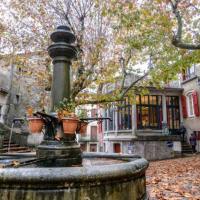 La fontaine de la place