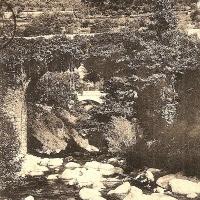 Le vieux pont de la Libourdine (cpa) 